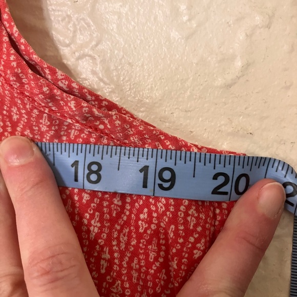 Toad&Co Red Patterned Tank Top - Picture 7 of 7